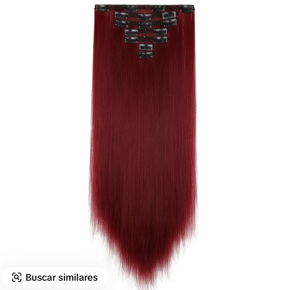 Luxurious Burgundy Hair Extensions